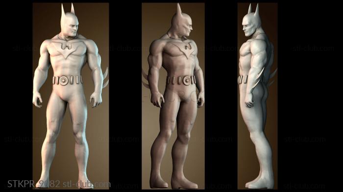 Статуэтки упрощенные Бэтмен будущего Супермен