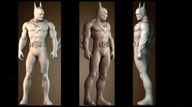 3D модель Бэтмен будущего Супермен (STL)