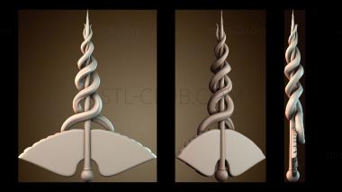 3D модель Медицинский значок (STL)