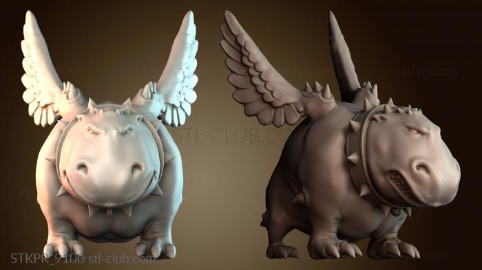 Статуэтки упрощенные Монстр питомец