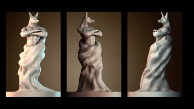 3D модель Анубийский (STL)