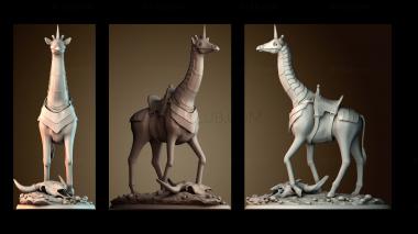 3D модель Бронированный жираф (STL)