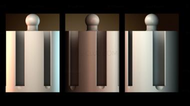 3D модель Конструкция шкивной системы (STL)