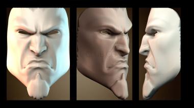 3D модель Дизайн злой маски (STL)