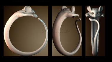 3D модель Дизайн кольца для мыши (STL)