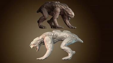 3D модель Инопланетное животное (STL)