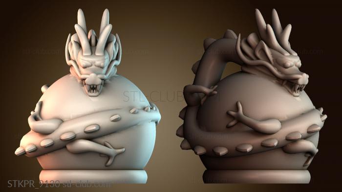 Статуэтки упрощенные Скульптура драконьего гребня