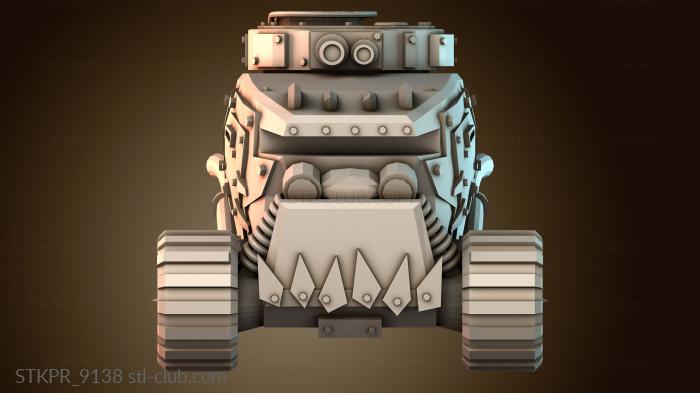 Статуэтки упрощенные Боевой багги Танк