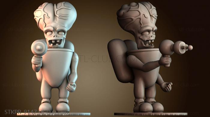 Статуэтки упрощенные Инопланетный зомби