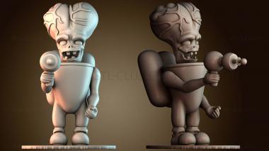 3D модель Инопланетный зомби (STL)