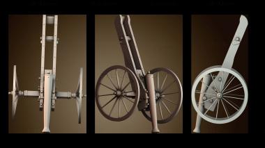 3D модель Средневековая осадная машина (STL)