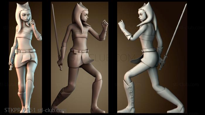 Статуэтки упрощенные Асока Тано