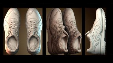 3D модель Демонстрация дизайна кроссовок (STL)