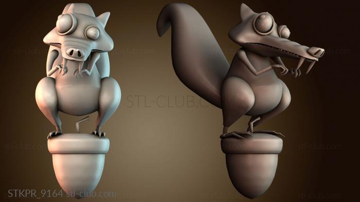 Статуэтки упрощенные Белка