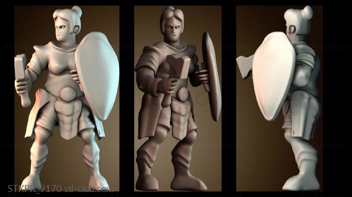 Статуэтки упрощенные Леди гном священница