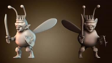 3D модель Гоблин бард пчела (STL)