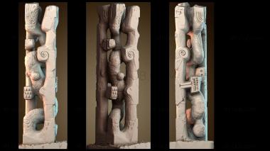 3D модель Абстрактная каменная скульптура (STL)