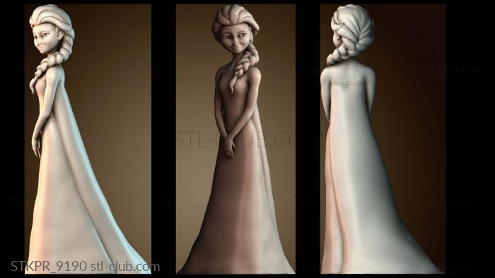 Статуэтки упрощенные Принцесса Эльза