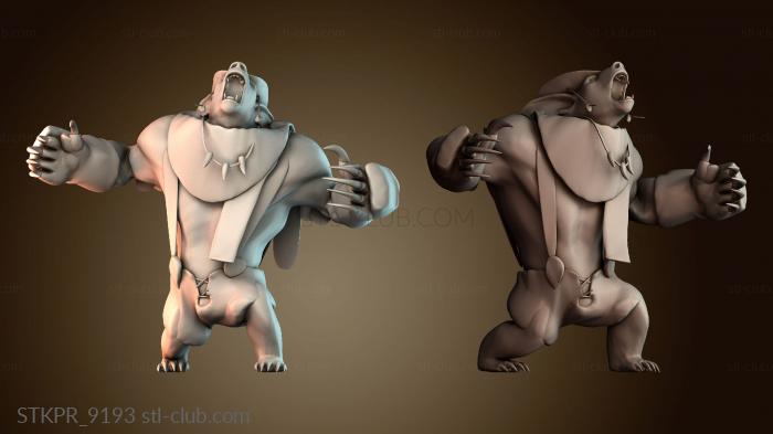 Статуэтки упрощенные Альпийская Медведица в Доте 2