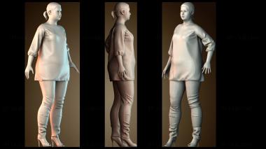3D модель Большая женщина (STL)