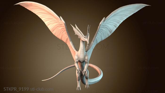 Статуэтки упрощенные Древний ветряной дракон