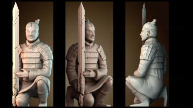 3D модель Воин (STL)