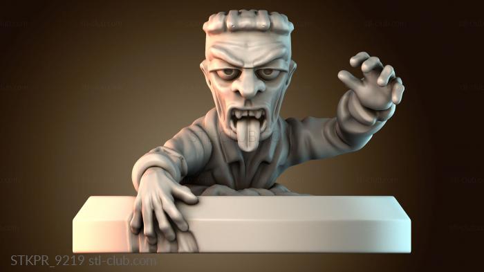 Статуэтки упрощенные Выкапываем зомби