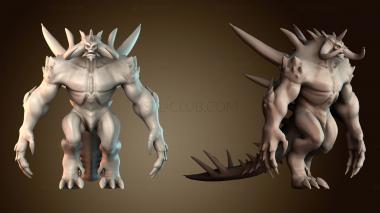 3D модель Диабло в игре (STL)