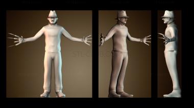 3D модель Фриди Крюгер (STL)