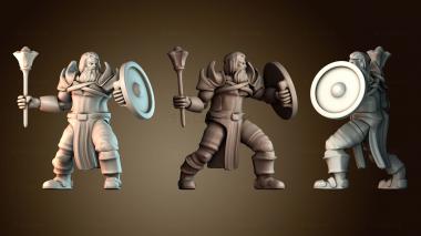 3D модель Жрец битвы с булавой (STL)