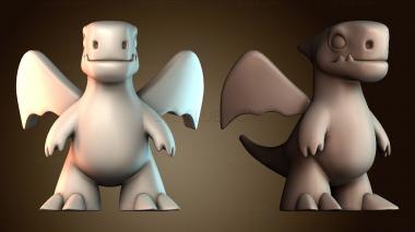 3D модель Детёныш дракона (STL)