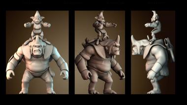 3D модель Dota 2 Алхимик (STL)