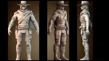 3D модель Эррон Блэк (STL)