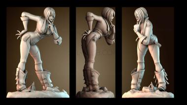 3D модель Личность девушки (STL)