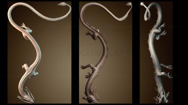 3D модель Китайский дракон (STL)