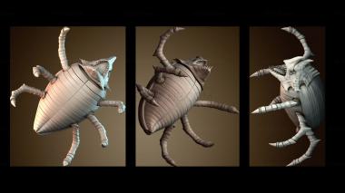 3D модель Жук падальщик (STL)