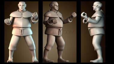 3D модель Простолюдин (STL)