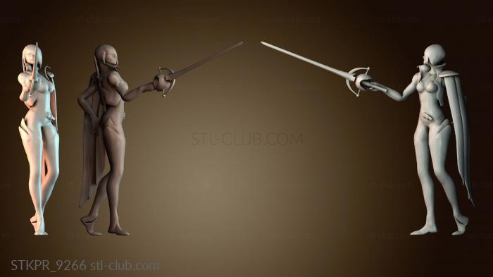 Статуэтки упрощенные Игровой набросок Фиоры