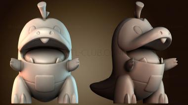 3D модель Pokemon Fuecoco (STL)