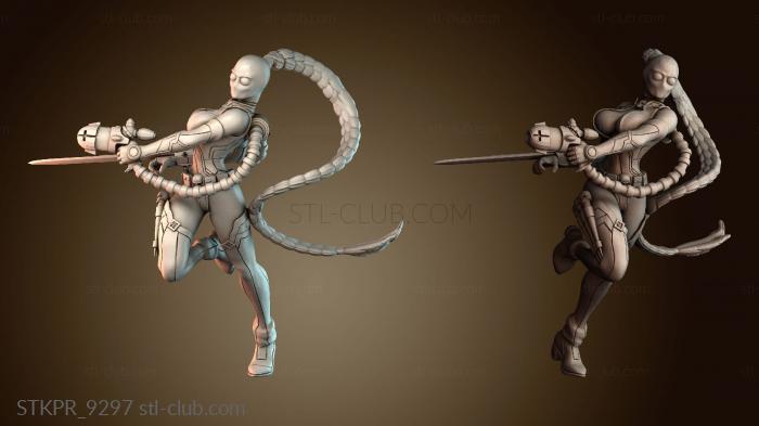 Статуэтки упрощенные Девушка из Калифорнии