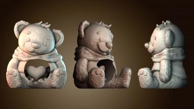 3D модель Медвежье сердце (STL)