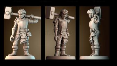 3D модель Черный кузнец (STL)