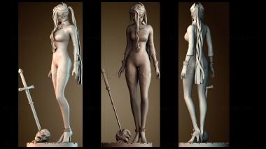 3D модель Женщина убийца (STL)