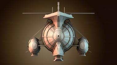 3D модель Корабль Титан (STL)