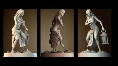 3D модель Женщина, выжившая (STL)