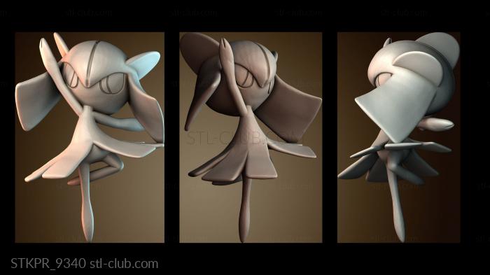 Статуэтки упрощенные Кирлия Покемон