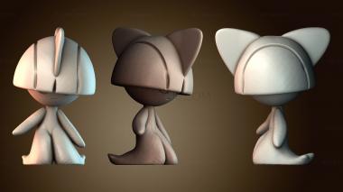3D модель Ralts Pokémon (STL)