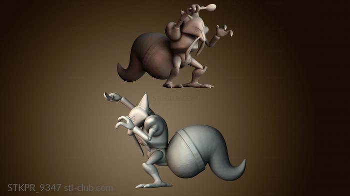 Статуэтки упрощенные Кадабра покемон