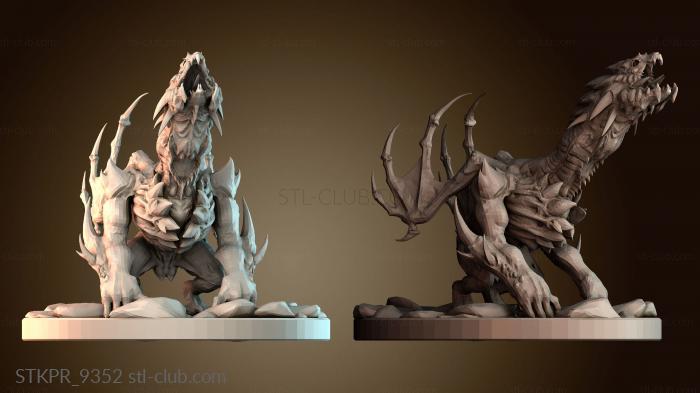 Статуэтки упрощенные Короткокрылый дракон