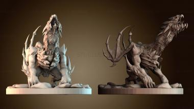 3D модель Короткокрылый дракон (STL)